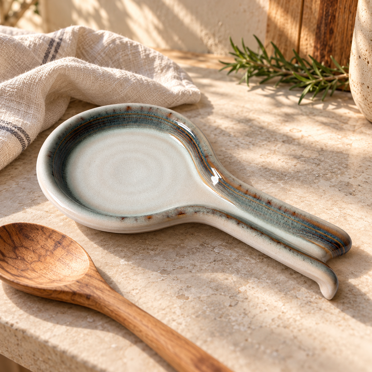 Sosta Ceramic Spoon Rest