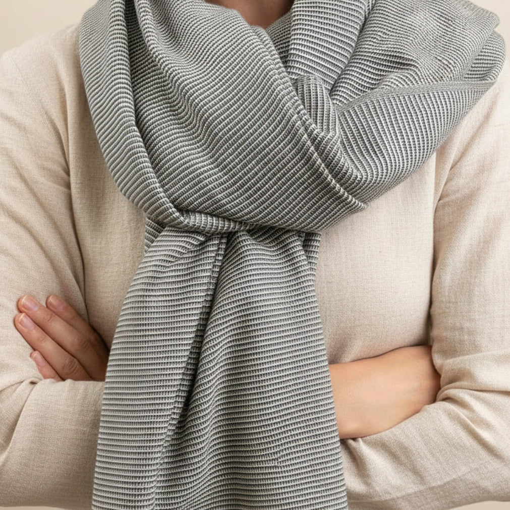 Cambodia Chevron Tapestry Scarf