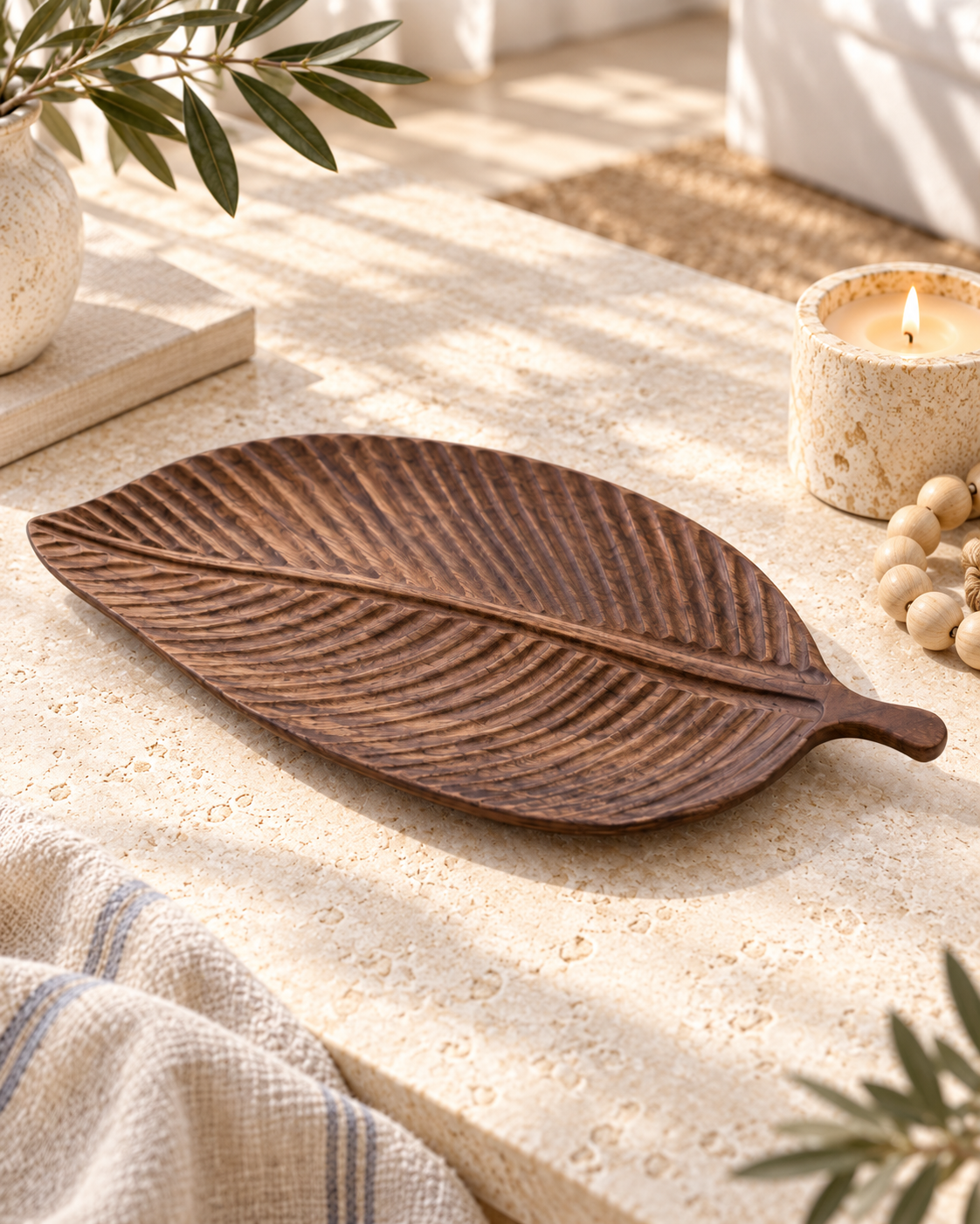 Costa Walnut Tray