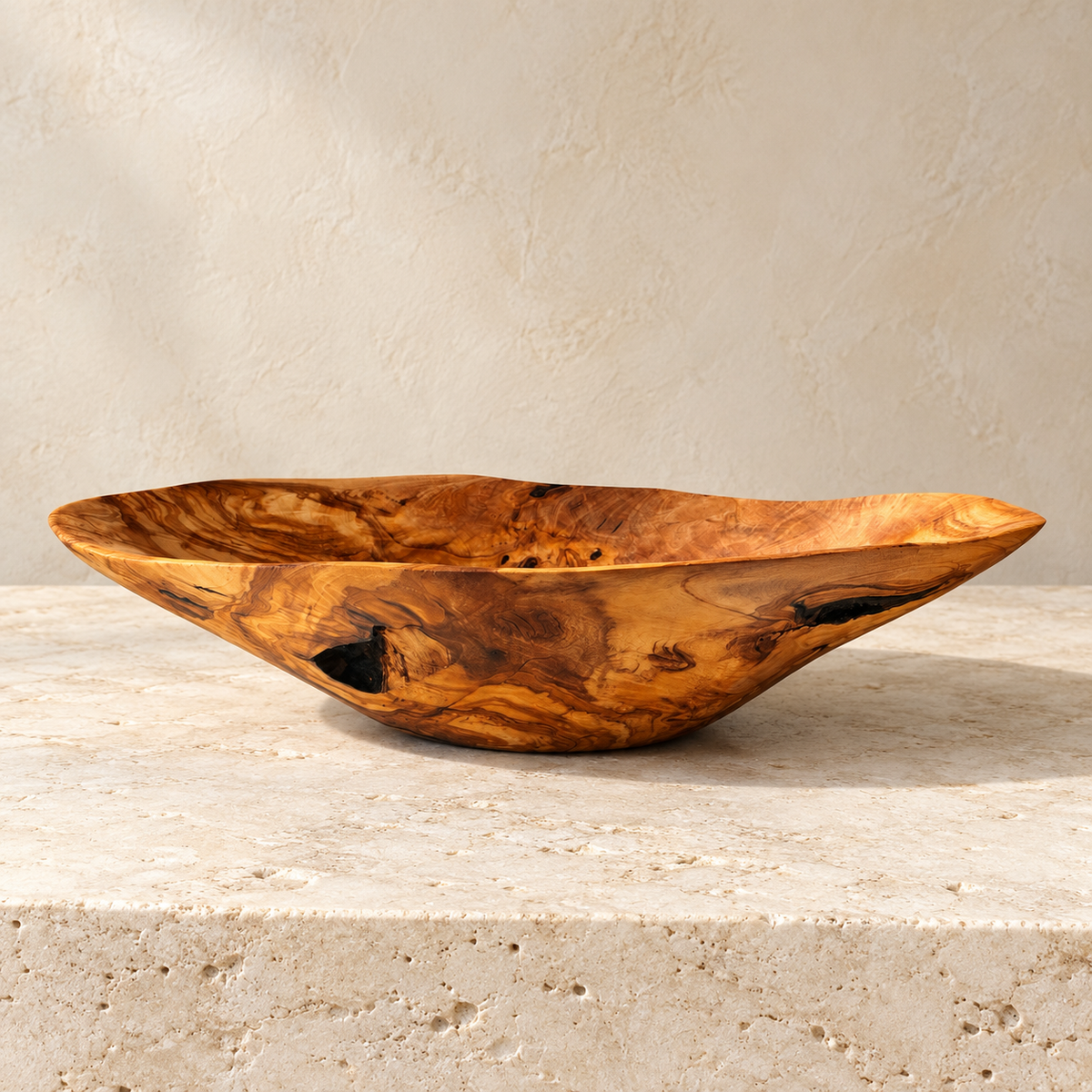 Brindle Olivewood Decorative Bowl Collection