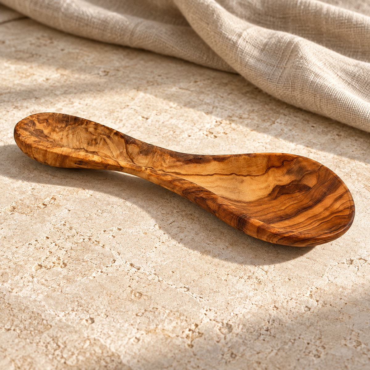 The Sosta Olivewood Spoon Rest