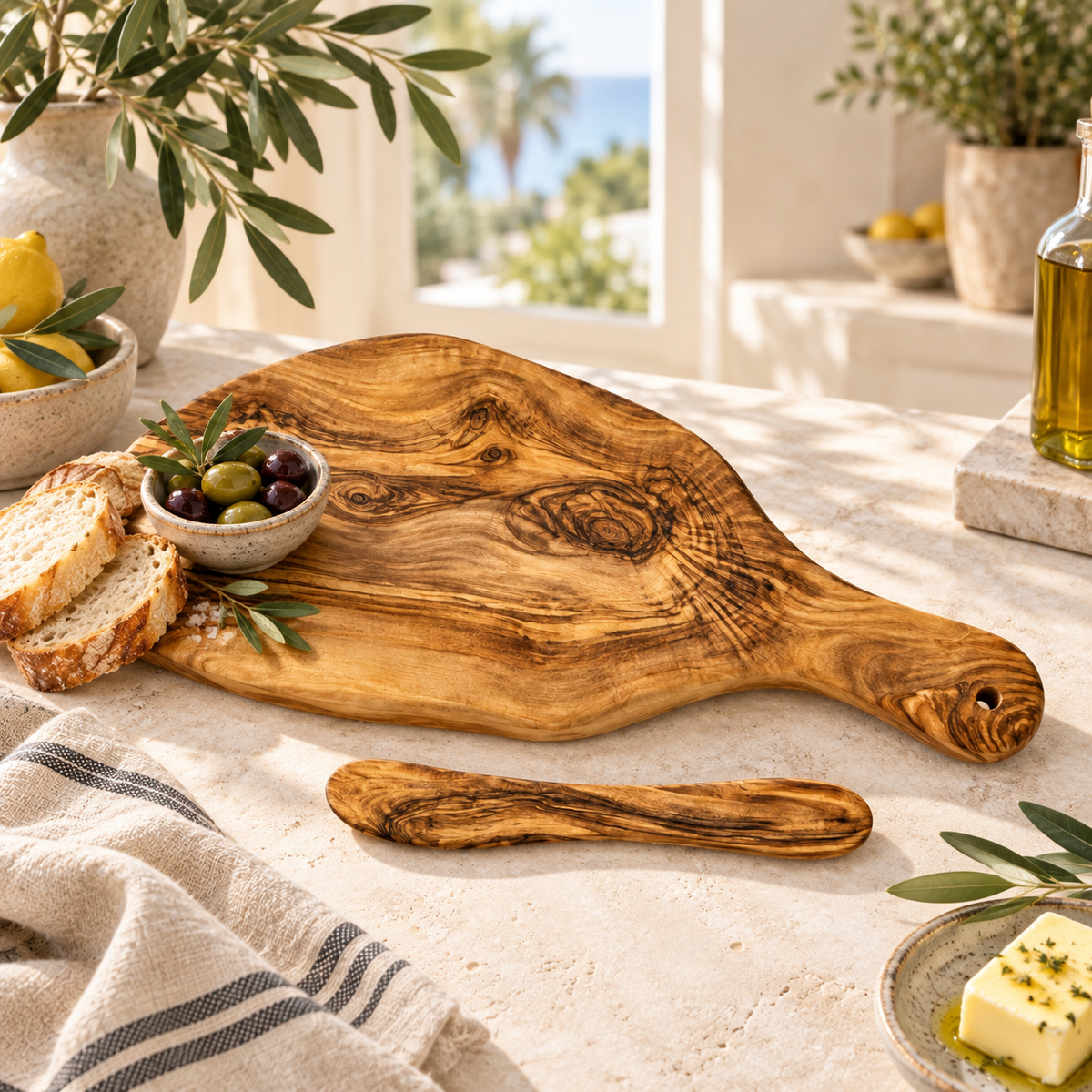 Nocelle Bread & Butter Board Set