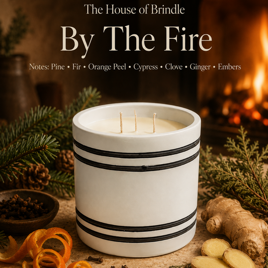 By The Fire Three-Wick Candle