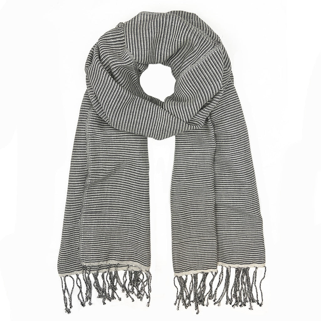 Cambodia Chevron Tapestry Scarf