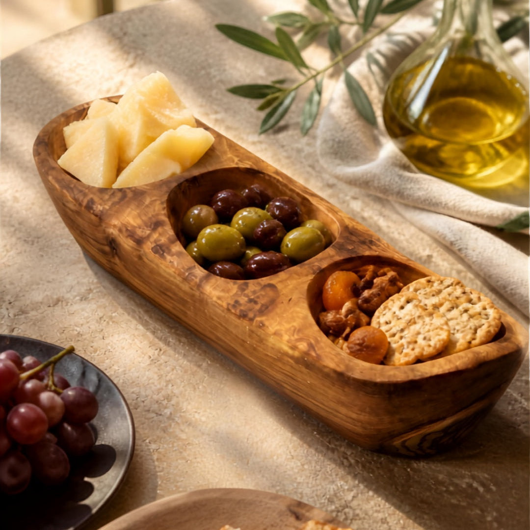 Dexter Olive Wood Serving Tray