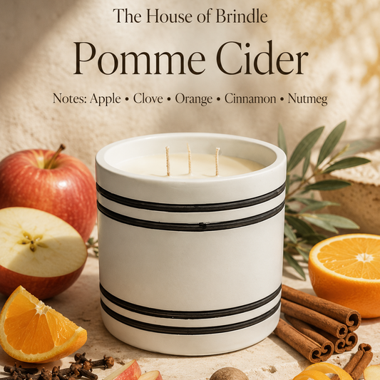Pomme Cider Three-Wick Candle