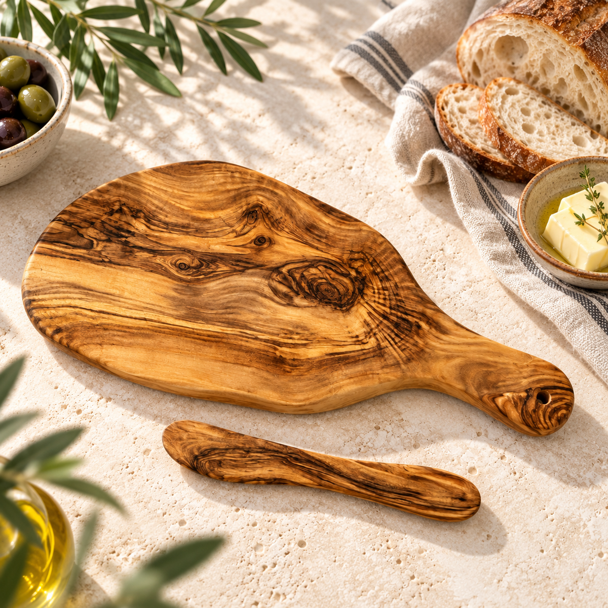 Nocelle Bread & Butter Board Set