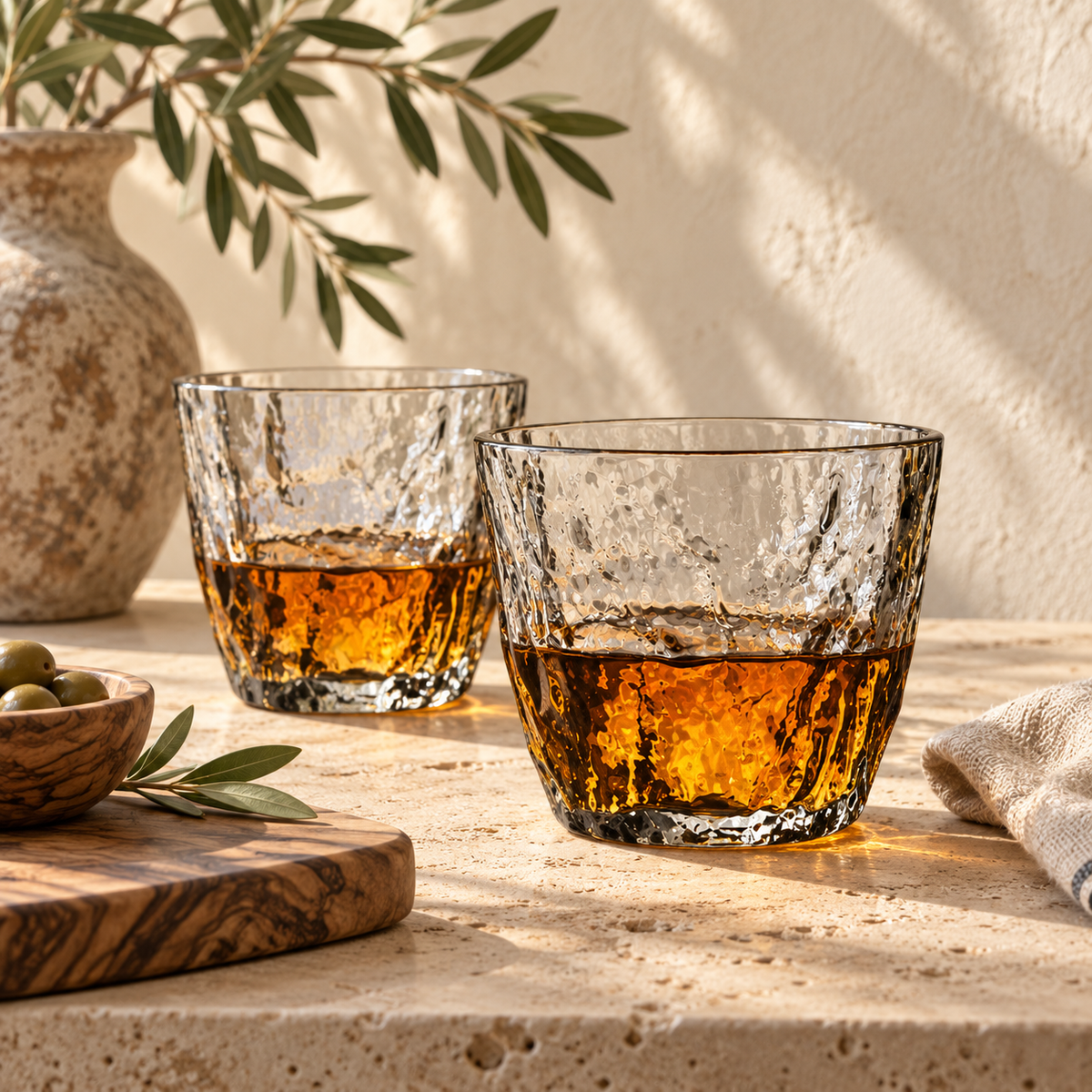 Basalto Whiskey Glass Set
