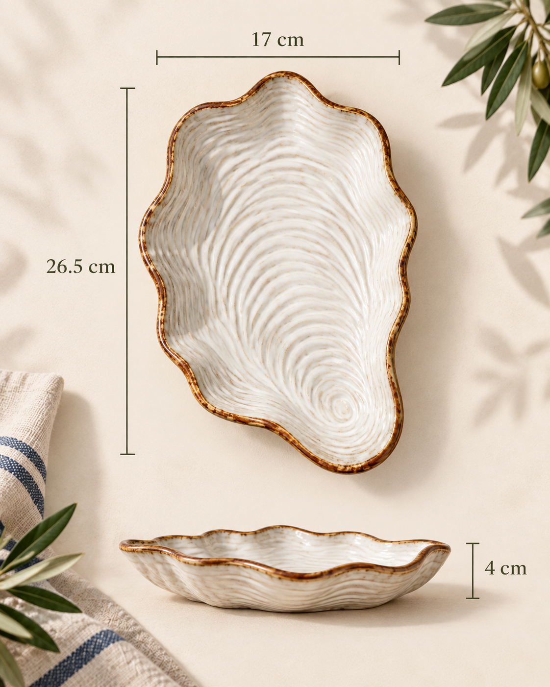 Cedar Key Shell Platter