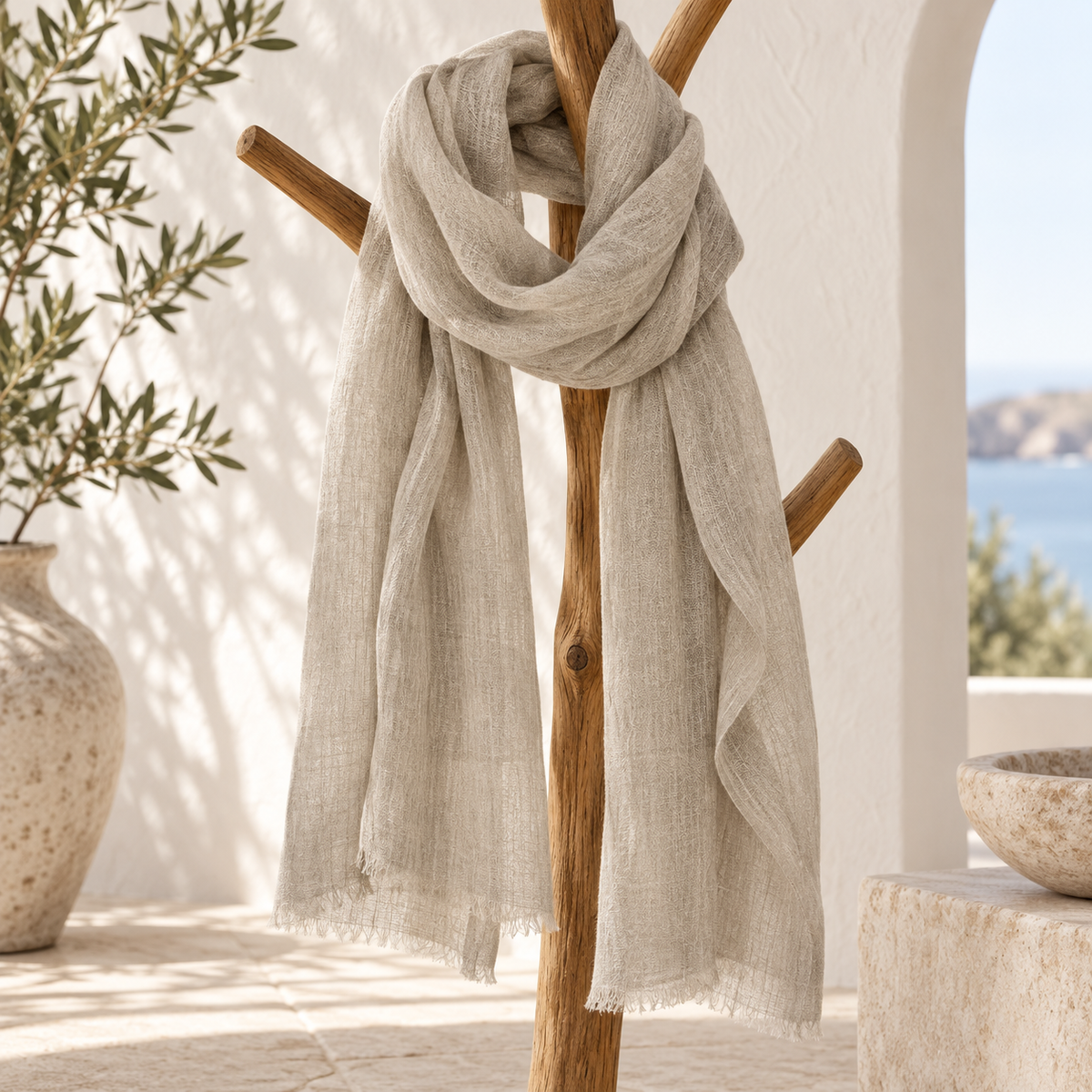 Addis Linen Scarf