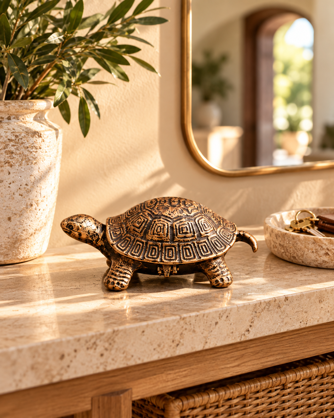 Tortuga Lidded Catchall