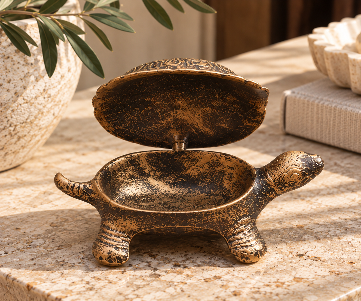 Tortuga Lidded Catchall