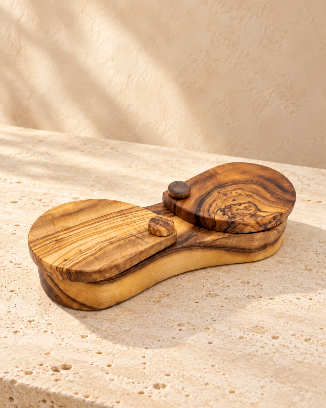 Matteo Olive Wood Spice Cellar