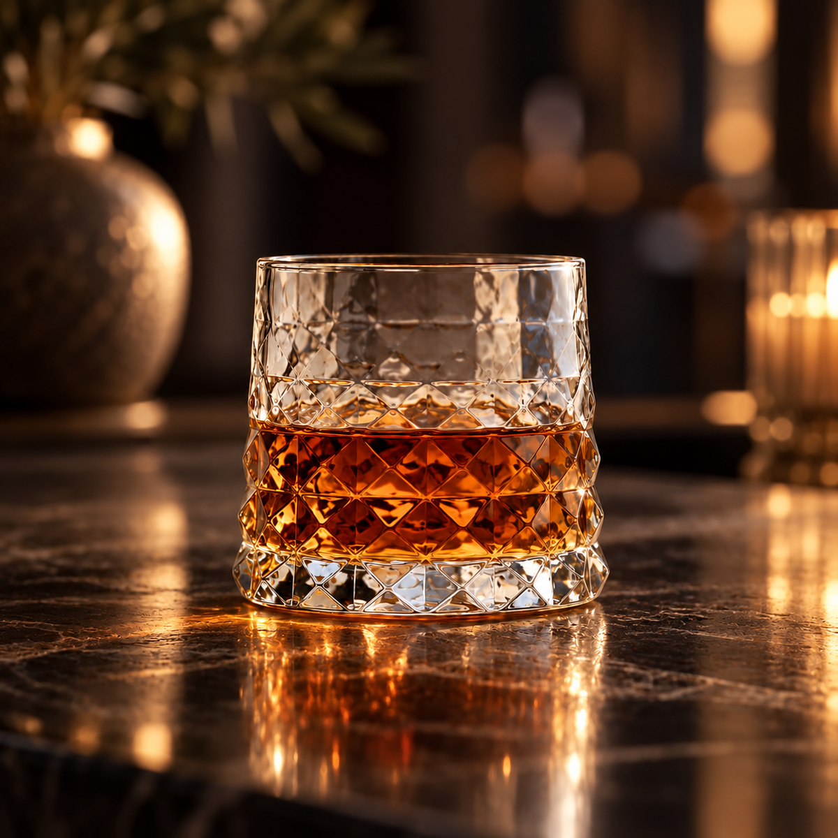 Pike Prism Whiskey Glass