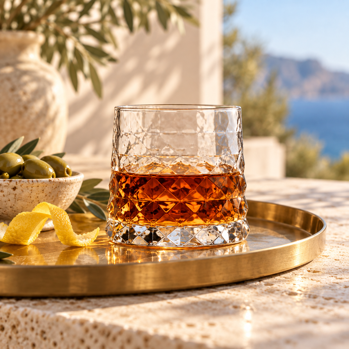 Pike Prism Whiskey Glass