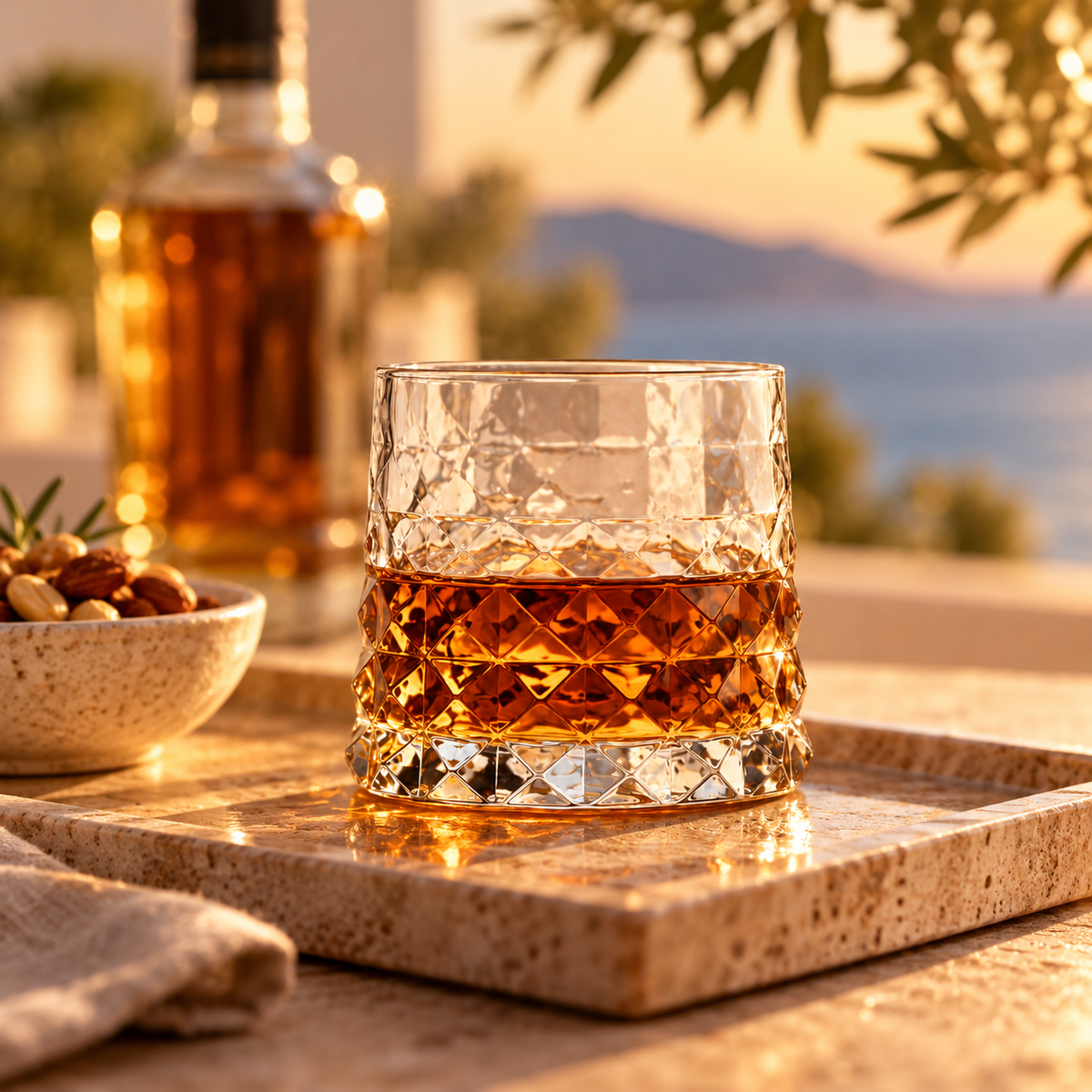 Pike Prism Whiskey Glass
