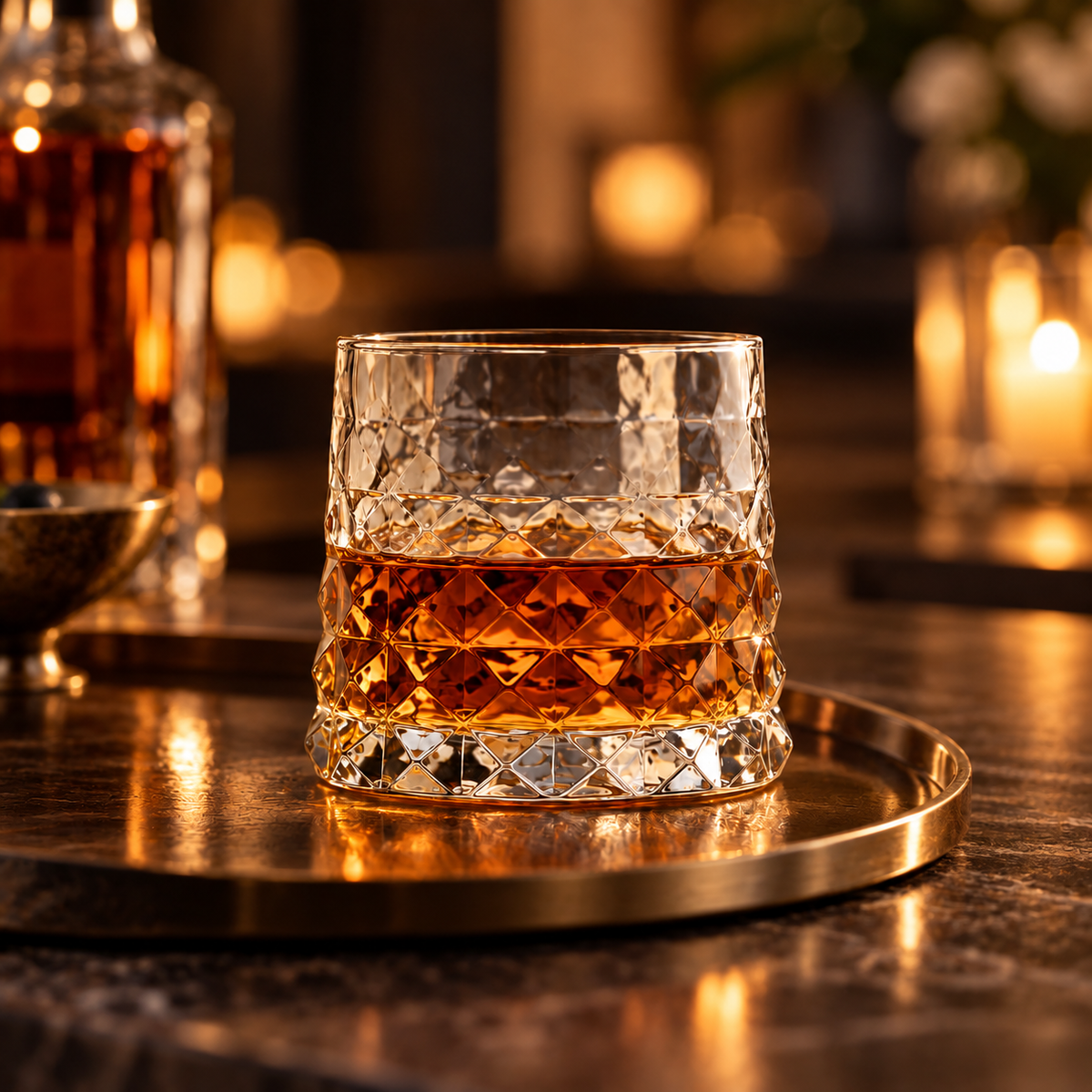 Pike Prism Whiskey Glass