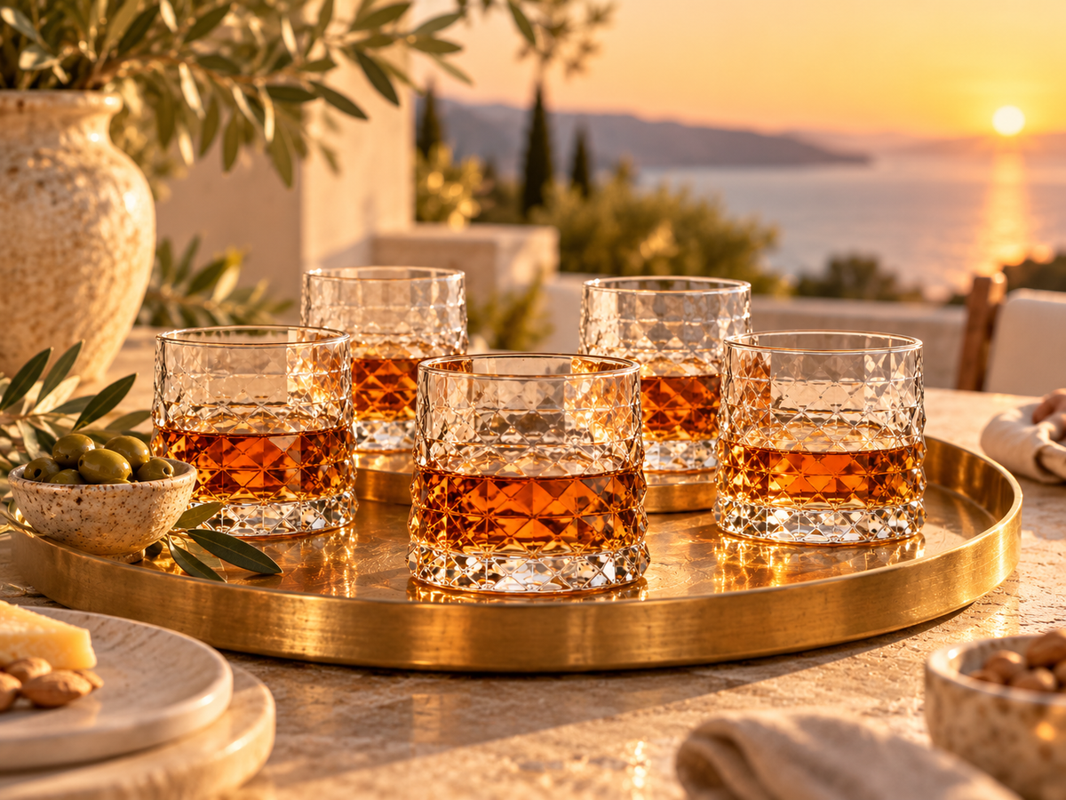 Pike Prism Whiskey Glass