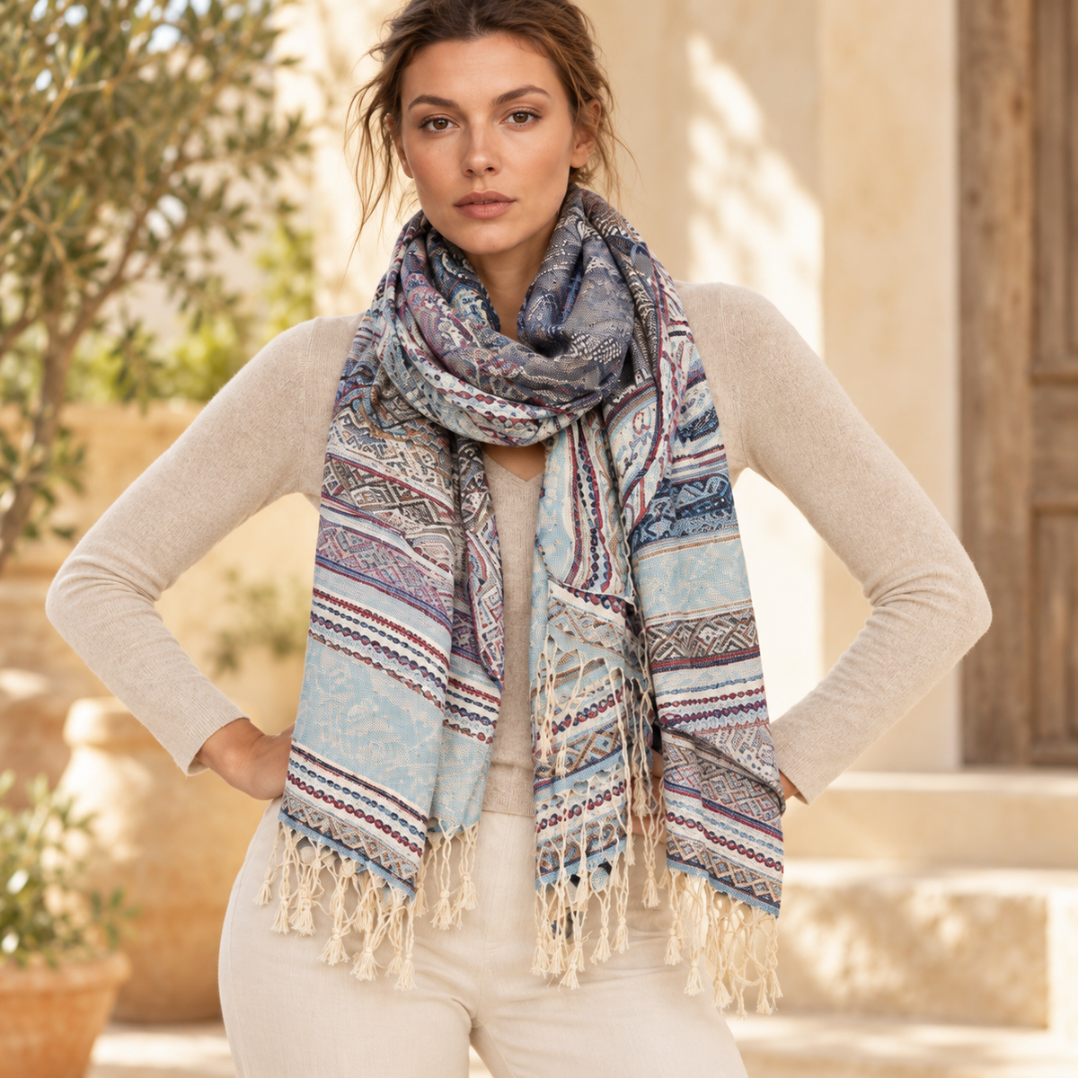 Gia Woven Wrap