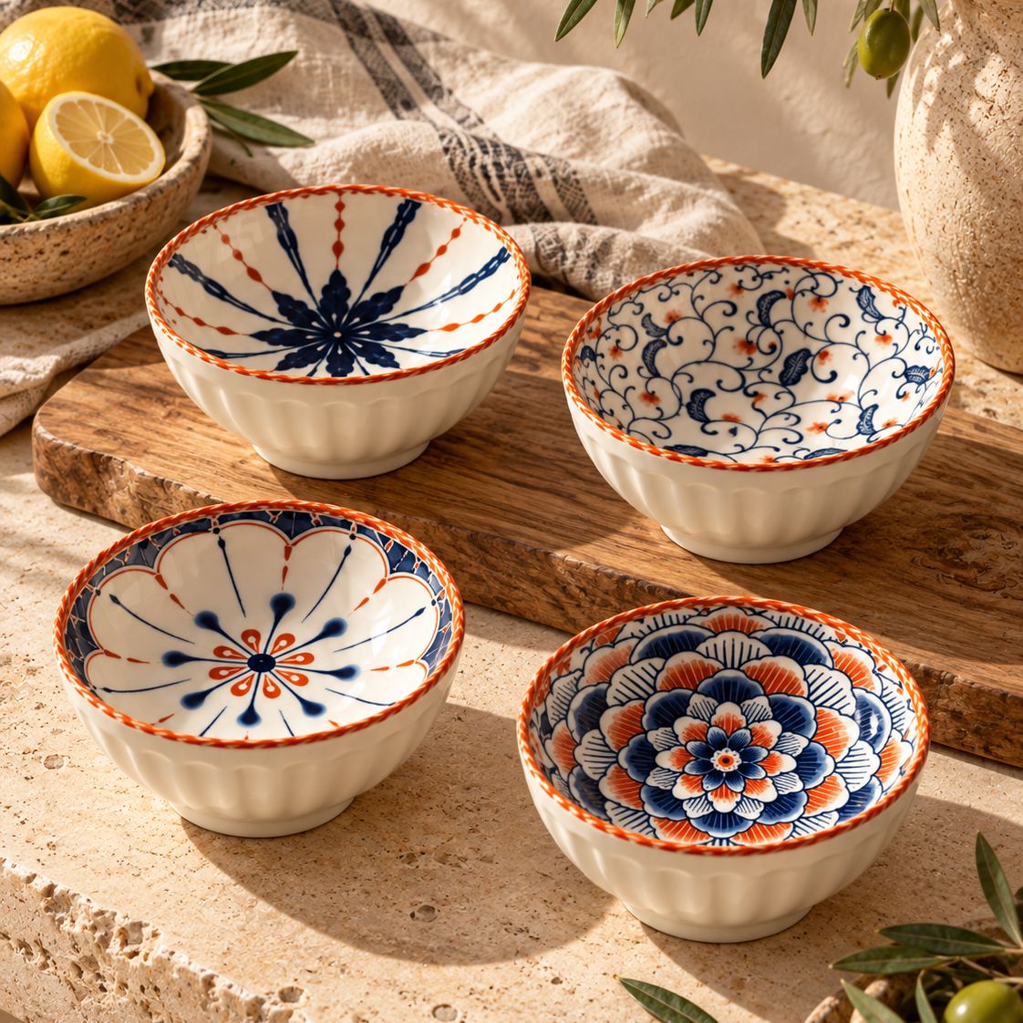 Cameo Ceramic Bowl Collection