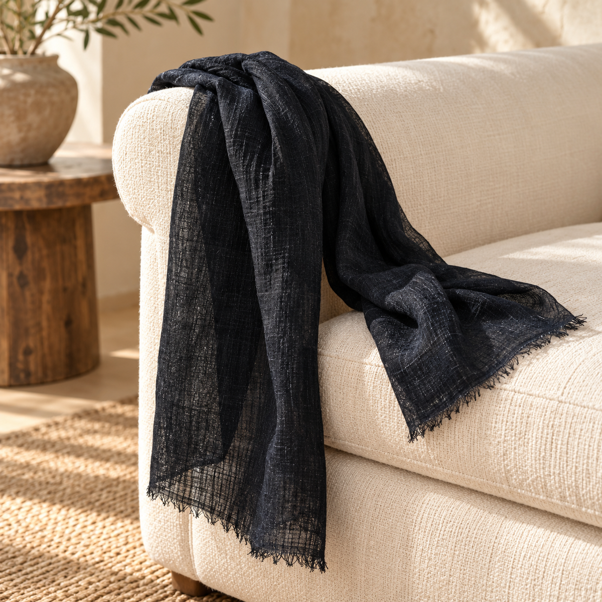 Addis Linen Scarf