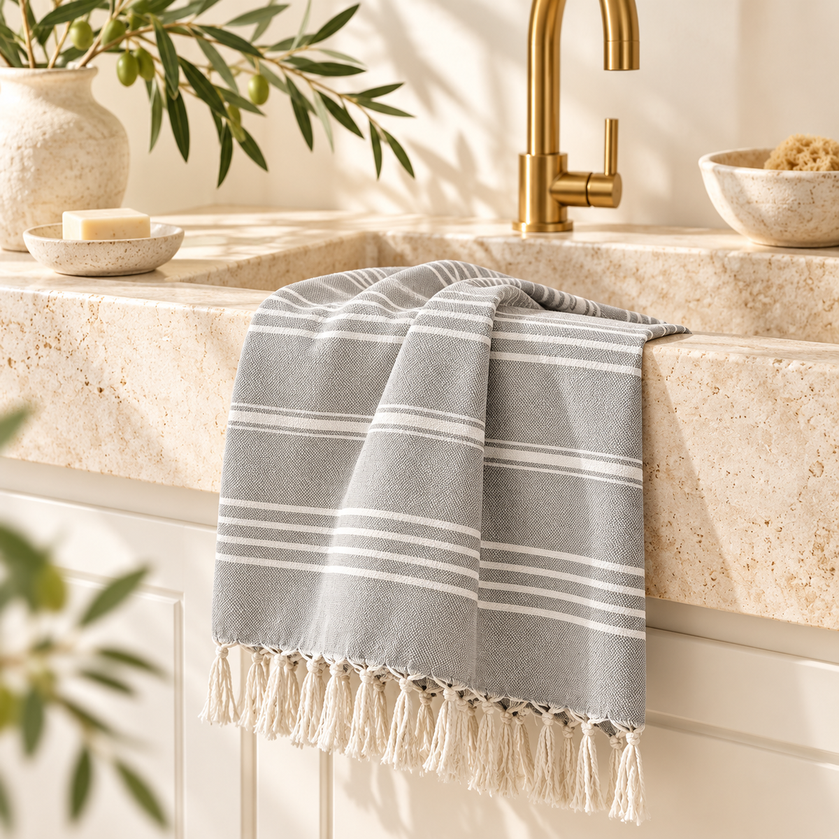 Alder Turkish Hand Towel