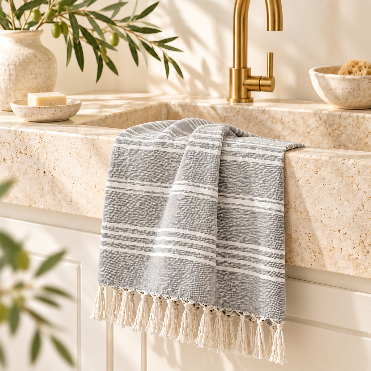 Alder Turkish Hand Towel