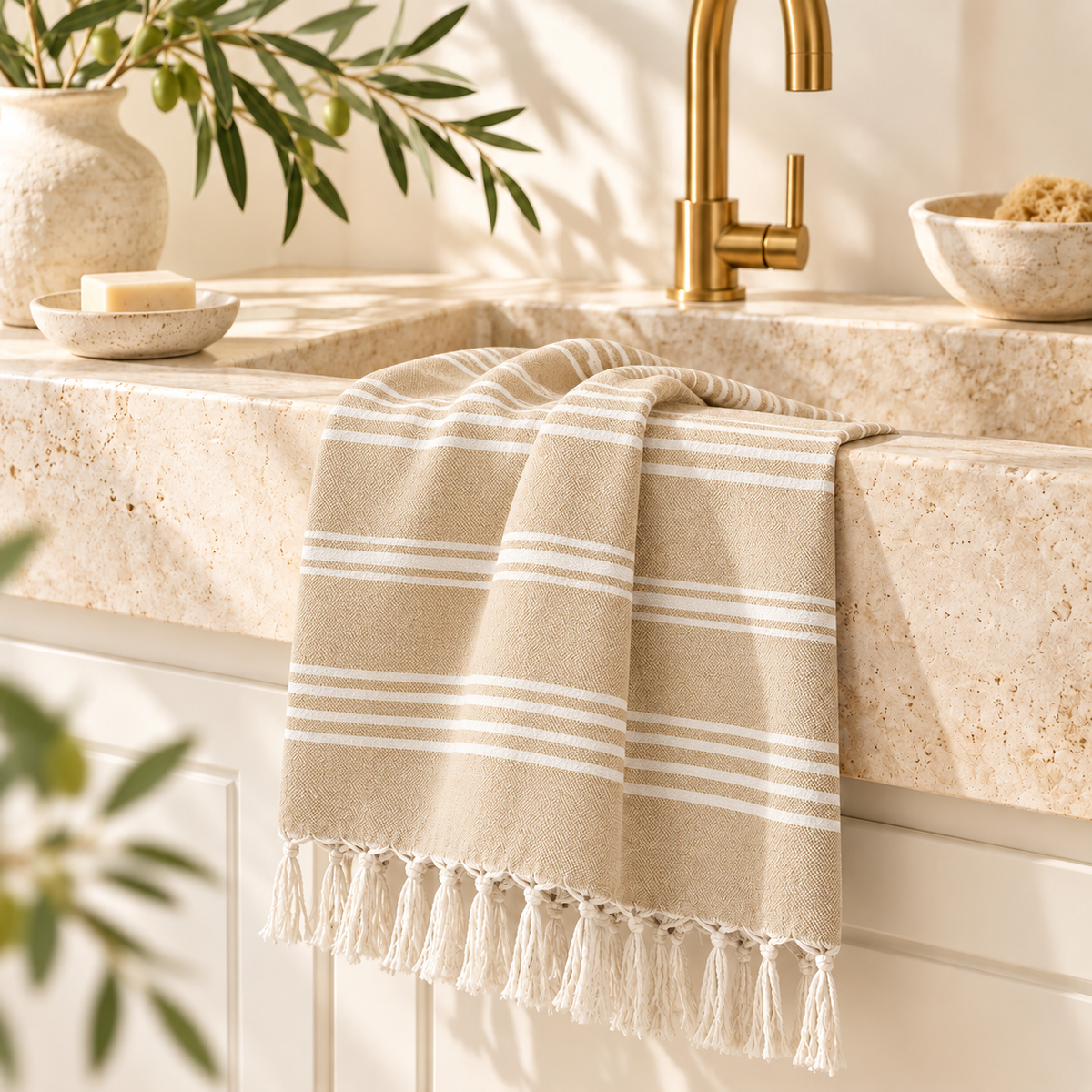 Alder Turkish Hand Towel