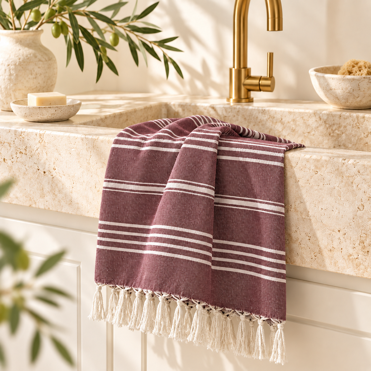 Alder Turkish Hand Towel