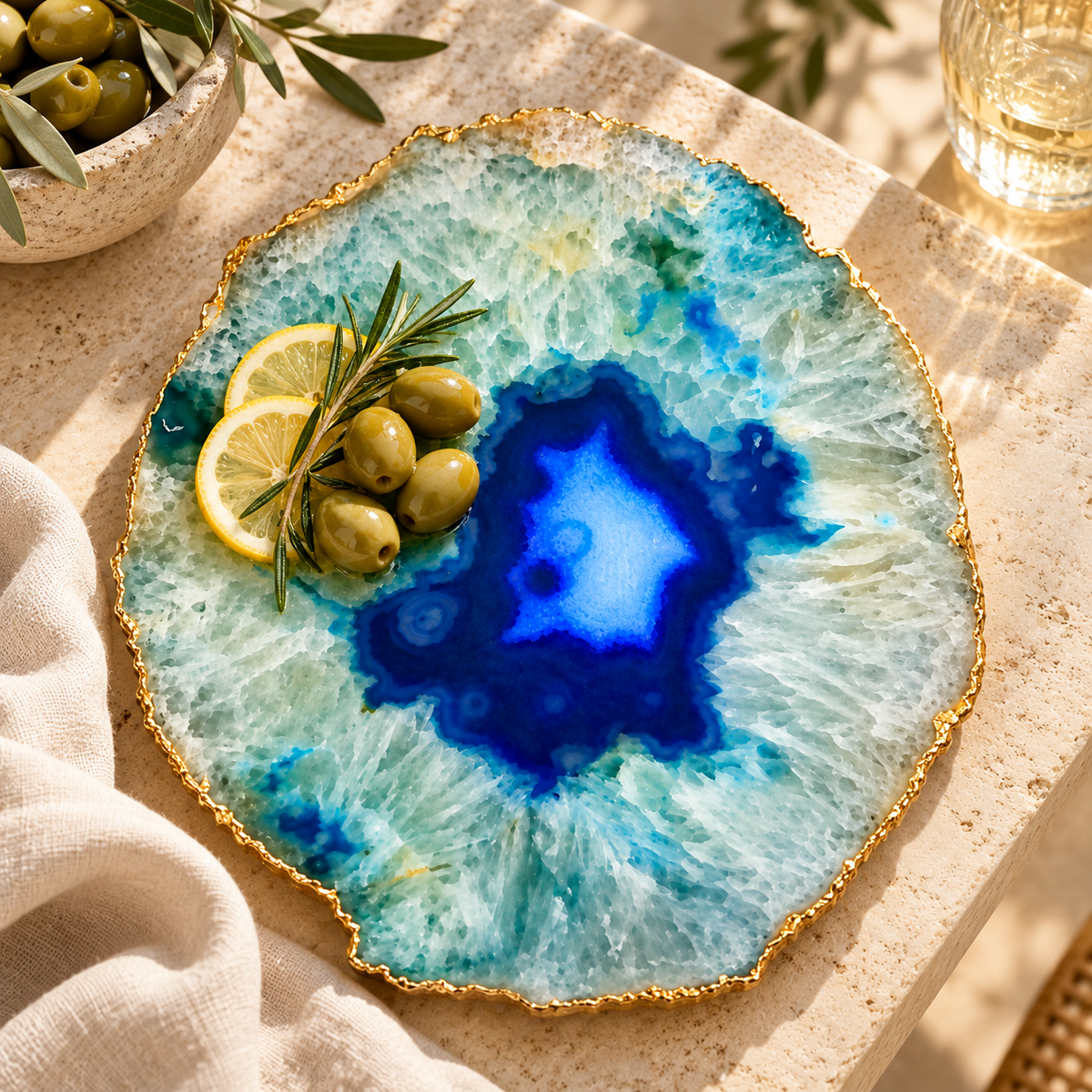 Arezzo Agate Platter