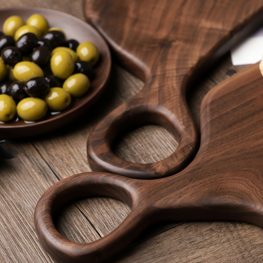 Brezza Walnut Board Set