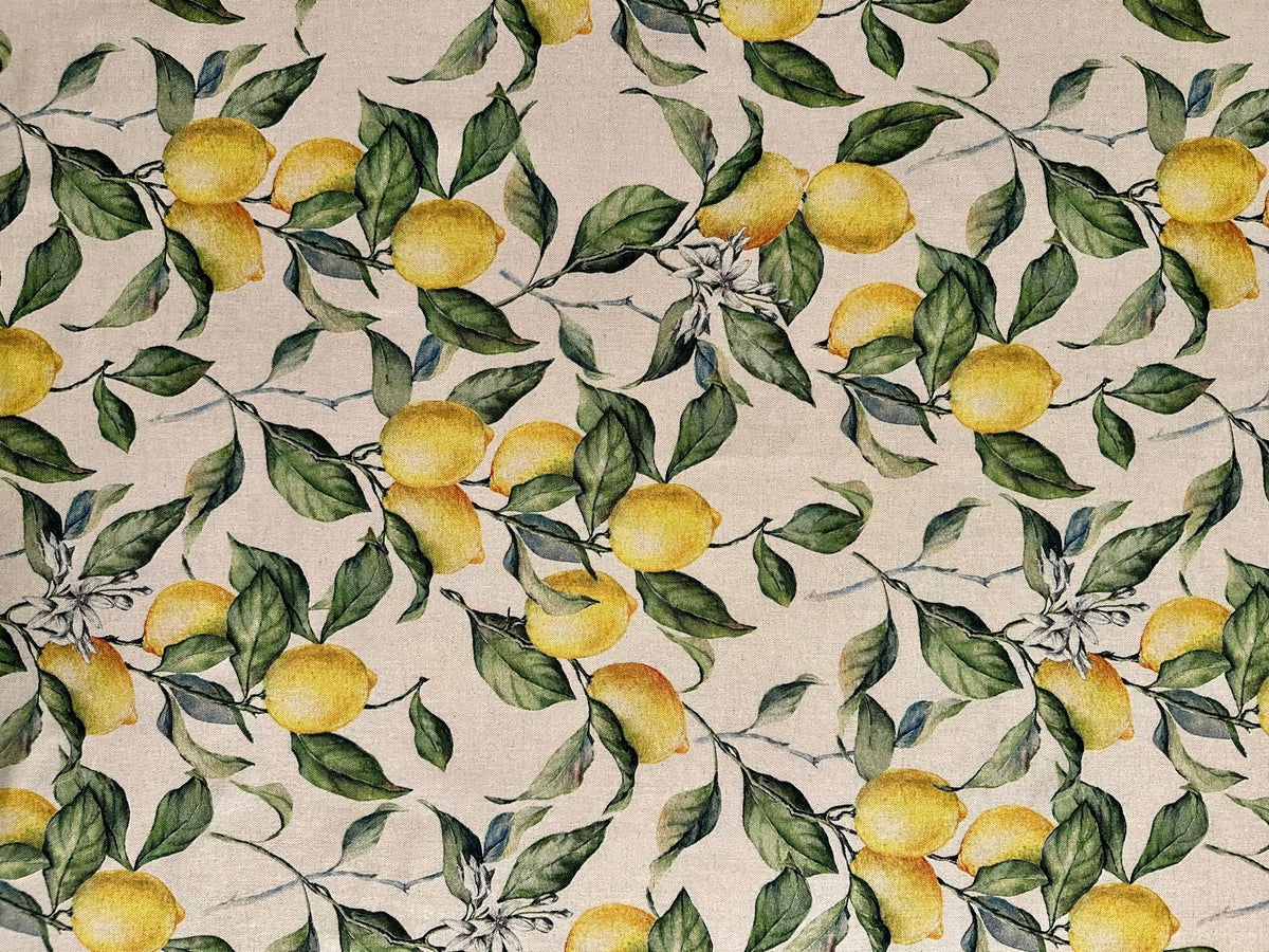 Praiano Lemon Tablecloth